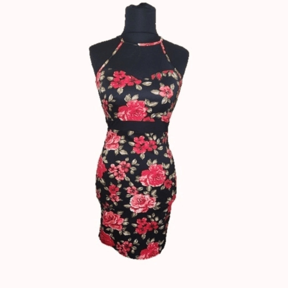 Hello Miss Halter Neck Dress Small
